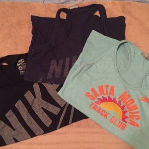 Women’s Nike razor back tanks